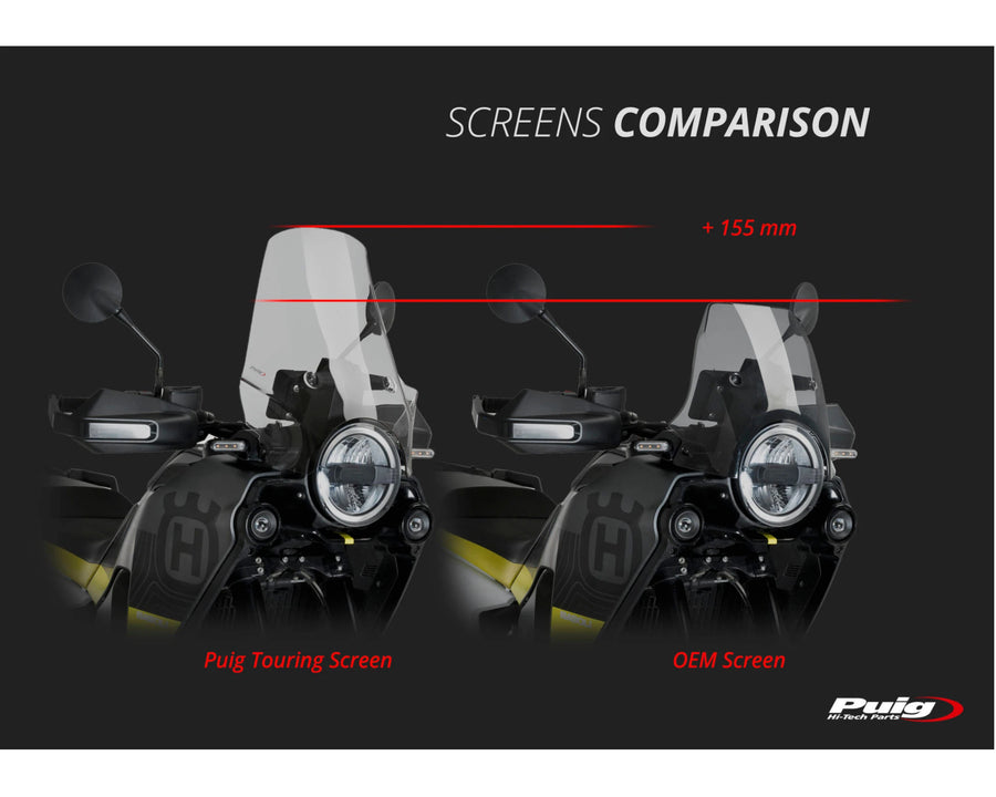 HUSQVARNA NORDEN 901 EXPEDITION [2025] – touring screen – transparent