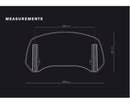 KTM 890 SMT [2025] – Spoiler disc 2.0 attached with screws – Transparent-14