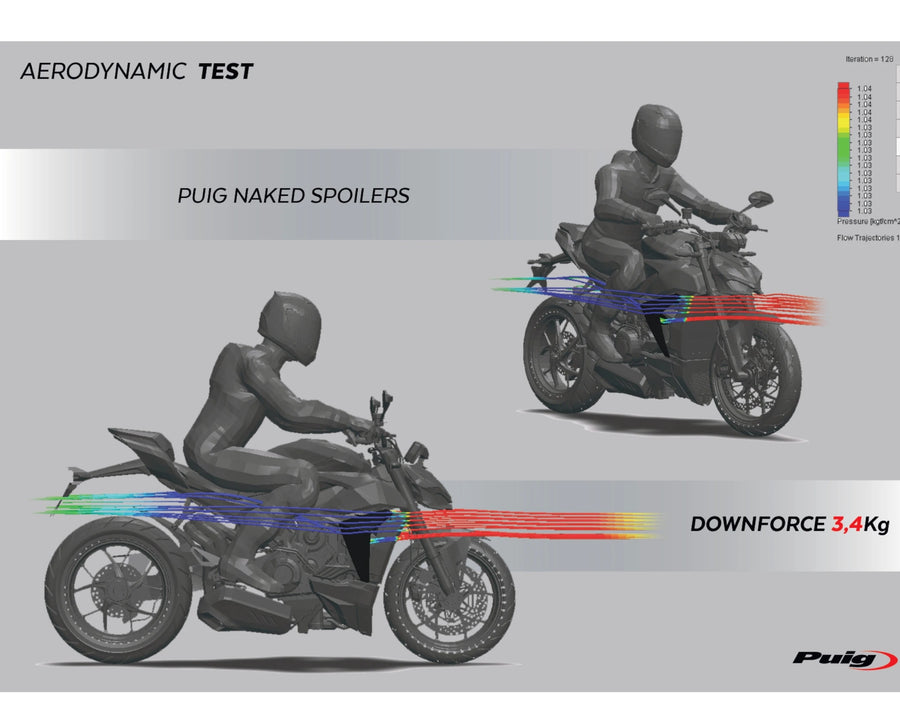 DUCATI STREETFIGHTER V2 [2024] – Naked fairing windshield side
