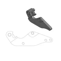 Husaberg FS 570 Supermoto [2010-2011] - Versatzhalterung für OEM-Bremssattel – Oberfläche: Blau – Bild 12