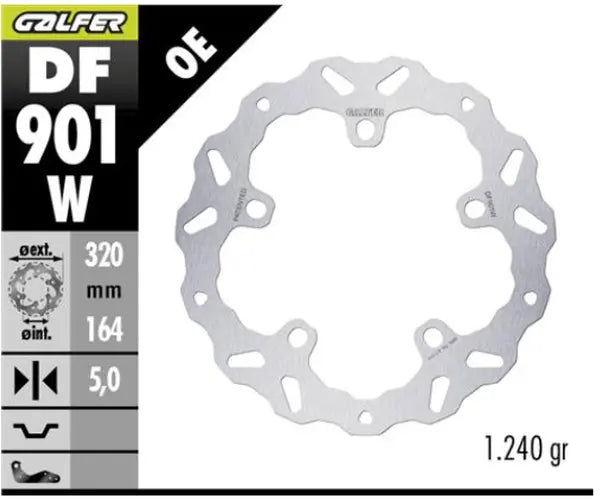 Harley-Davidson FLHX 1923 Street Glide 117 [2024-2025] - BREMSSCHEIBE FIXED WAVE – Bild 2