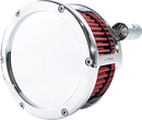 Harley-Davidson FLRT 1690 Freewheeler [2015-2016] - BA air filter kit - Surface: Chrome-plated, Red - Image 2