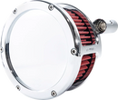 Harley-Davidson FLSTFB 1690 Fat Boy Special [2017] - BA air filter kit - Surface: Chrome-plated, Red - Image 1