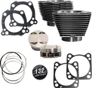 Harley-Davidson FLTRXRRSE 2147 Road Glide RR CVO 131 [2025] - 132" Hochverdichtungs- / 136" Big Bore Kit – Oberfläche: Schwarz, Hervorgehobene Lamellen – Merkmal: +8,5 cm³ Kuppelvolumen – Bild 7