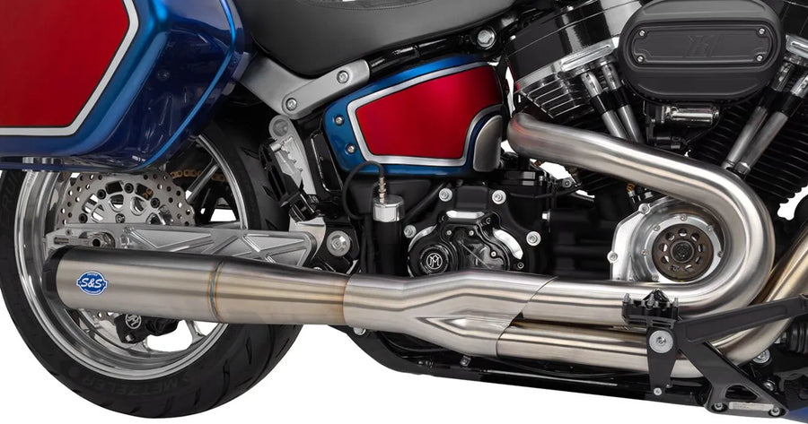 Harley-Davidson FLHCS 1923 Softail Heritage Classic Solo 117 [2026] - Belüfteter Messstab – Oberfläche: Silber – Bild 4