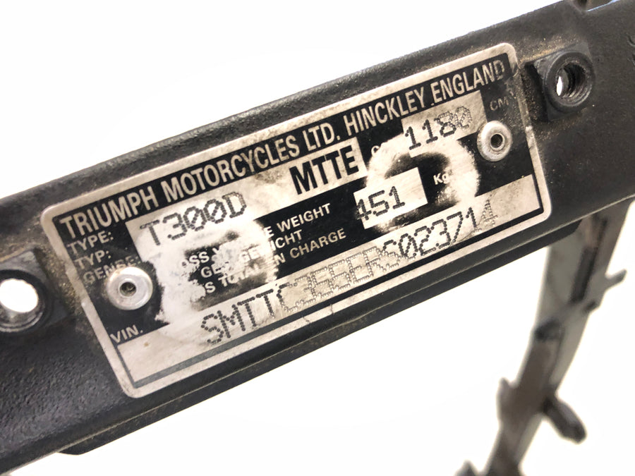 Triumph Daytona 1200 T300D [1995] - Frame with papers