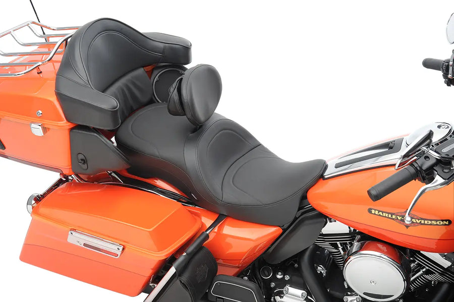 harley davidson touring [DRAG SPECIALTIES] – 2-Up leather seat, backrest compatible, touring
