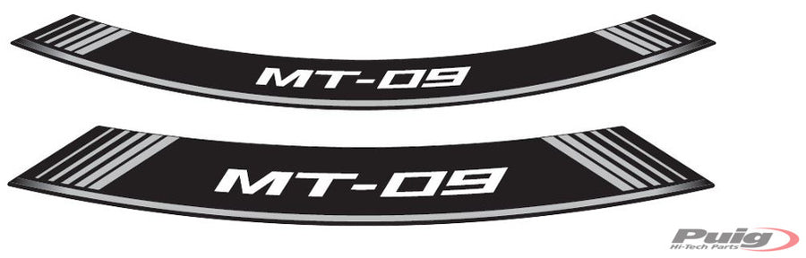 YAMAHA MT-09 SPORT TRACKER [2016] – Rim Strips Specials – Silver