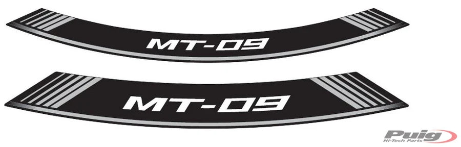 YAMAHA MT-09 SPORT TRACKER [2016] – Rim Strips Specials – Silver