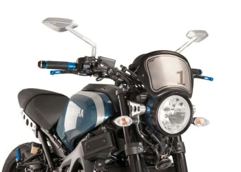 YAMAHA XSR 900 [2021] – ALU faceplate – silver