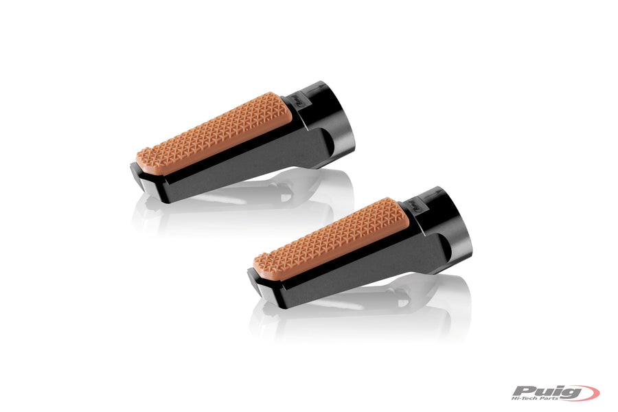 KTM RC 390 [2025] – Vintage footrests – silver