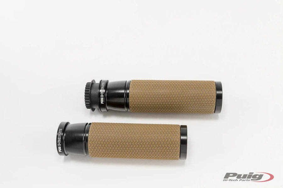 KAWASAKI Z 125 [2025] – Vintage Grips – Black