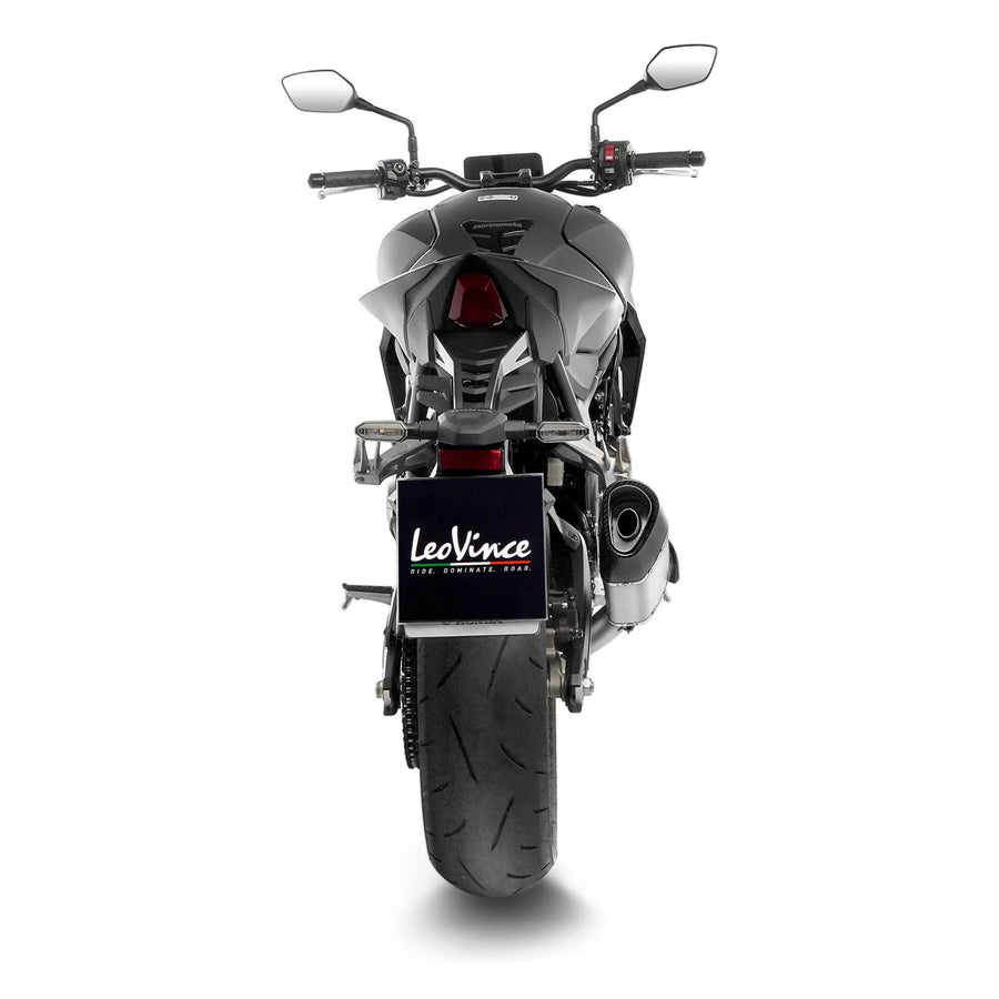 honda cb 1000 [LEOVINCE] – LV-14R stainless steel slip-on silencer
