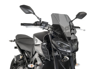 YAMAHA MT-09 SP [2020] - New Generation Touring Windshield | Heavily toned | PUIG 9377F