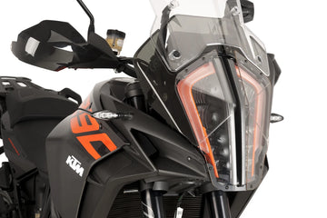 KTM 1290 SUPER ADVENTURE S [2020] – Headlight protection – Transparent - 0