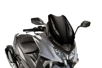 KYMCO AK 550 [2023] - Windshield V-Tech Line Sport | Black | PUIG 9478N