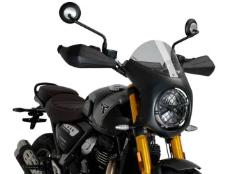 TRIUMPH SCRAMBLER 400X [2025] – Windscreen Track – Titanium - 0