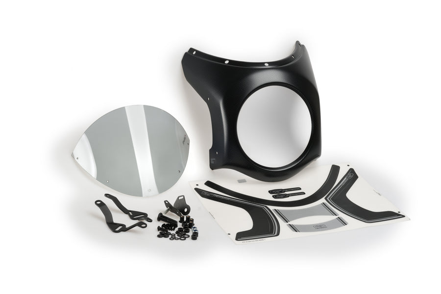 TRIUMPH SCRAMBLER 400X [2025] – Retro Fairing Screen – Black
