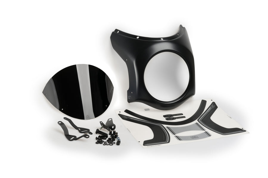 TRIUMPH SCRAMBLER 400X [2025] – Retro Fairing Screen – Tinted
