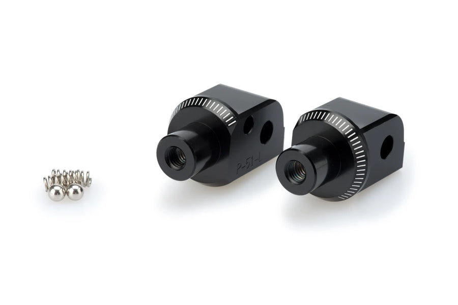 KTM 390 DUKE [2023] – Adapter passenger footrest rubber pad – black