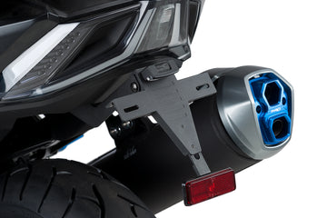 KYMCO AK550 2017-2018 - License Plate Holder | Black | PUIG 9534N