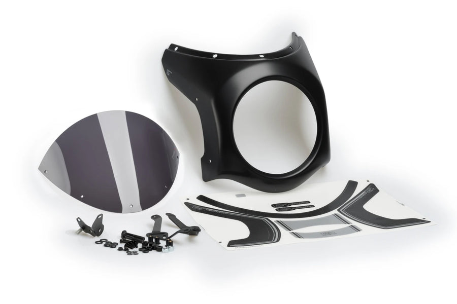 TRIUMPH SCRAMBLER 400X [2025] – Retro fairing screen – Transparent