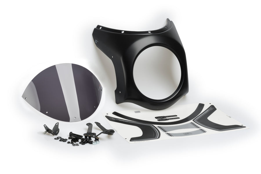 TRIUMPH SCRAMBLER 400X [2025] – Retro fairing screen – Transparent