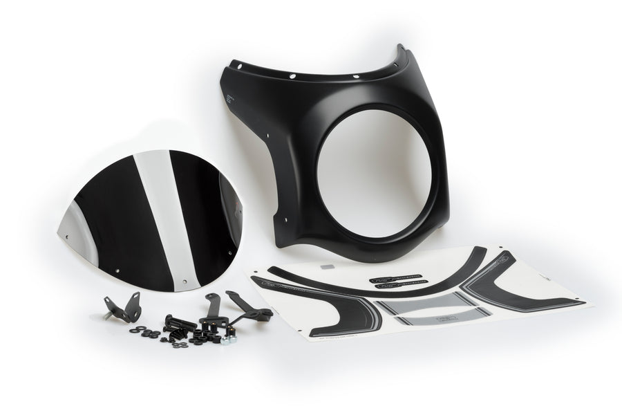 TRIUMPH SCRAMBLER 400X [2025] – Retro Fairing Screen – Black