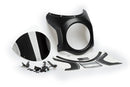 TRIUMPH SCRAMBLER 400X [2025] - retro fairing screen | Black | PUIG 9553N