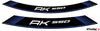 KYMCO AK 550 PREMIUM [2025] – Rim tapes Specials | Blue | PUIG 9630A