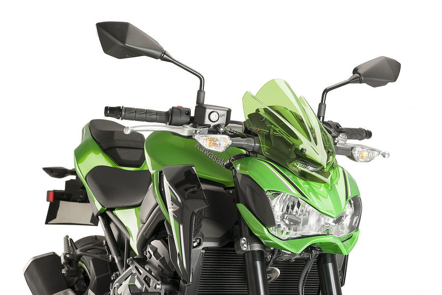 KAWASAKI Z 900 [2019] - New Generation Sport Windshield | Green | PUIG 9689V