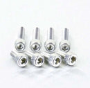 Suzuki V-Strom 650 [Pro Bolt]-Aluminum fuel cap kit-1