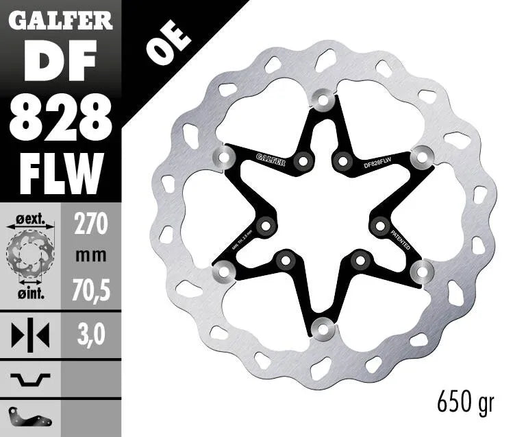 Tm Racing ENDURO 125 2T [1991-1992] - brake disc - picture 2