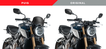 HONDA CB 650 R NEO SPORTS CAFE [2023] - ABS front panel | Matt black | PUIG 9768J