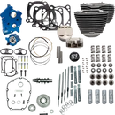 Harley-Davidson FLHCS 1923 Softail Heritage Classic 117 [2026] - 129" Power Package Motorleistungs-Kit – Oberfläche: Schwarz, Hervorgehobene Lamellen – Merkmal: Schwarze Stößelstangenrohre – Bild 5