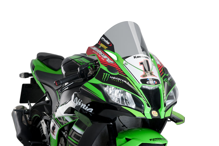 KAWASAKI ZX-10RR NINJA PERFORMANCE [2018] – R-Racer screen – heavily tinted