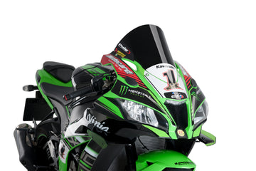 KAWASAKI ZX-10RR NINJA PERFORMANCE [2018] – R-Racer Screen – Black - 0