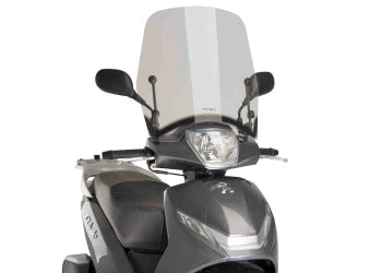 PEUGEOT BELVILLE 125 ACTIVE [2023] – Scooter windshield Urban – Tinted