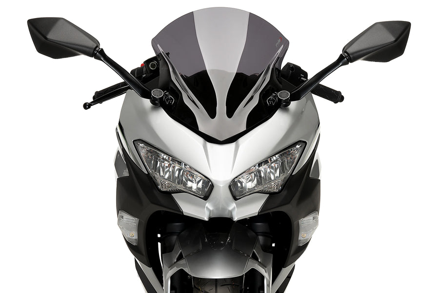 TRIUMPH BONNEVILLE T 120 BLACK [2025] - PUIG Z-Racing screen | Heavily toned | PUIG 9976F