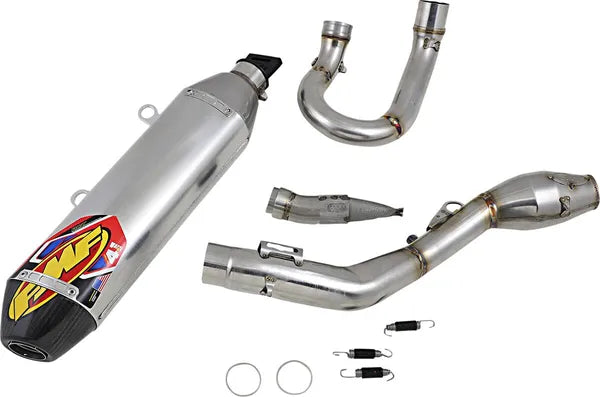 Gas EC 350 F [2021] - Factory 4.1 RCT exhaust system - Material: aluminum, carbon fiber, stainless steel - Image 4