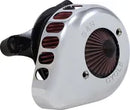 Harley-Davidson FLRT 1690 Freewheeler [2015-2016] - Mini Teardrop Stealth Luftfilter-Kit – Oberfläche: Silber – Bild 5