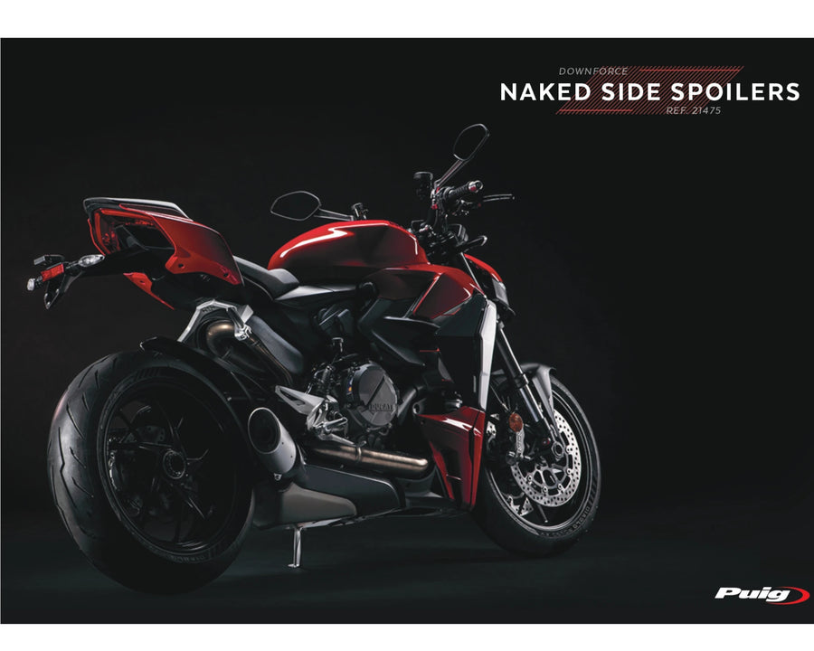 DUCATI STREETFIGHTER V2 [2024] – Naked fairing windshield side