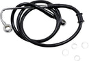 harley davidson flstc [DRAG SPECIALTIES] - Extended stainless steel brake line-2