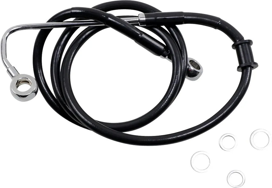 harley davidson flstc [DRAG SPECIALTIES] - Extended stainless steel brake line