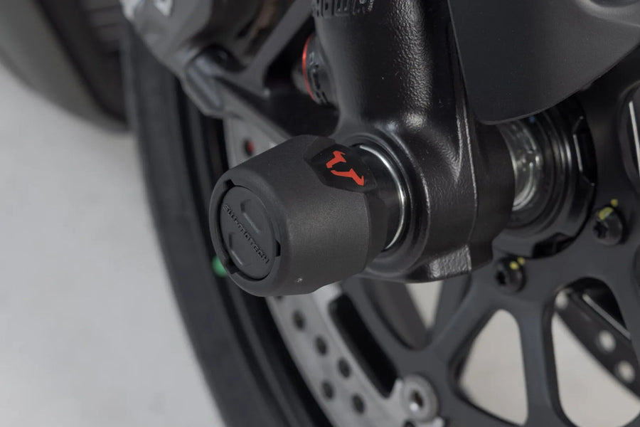 ducati diavel 1200 [SW-MOTECH] – front wheel axle protection set
