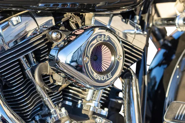 Harley-Davidson FXSE 1800 Pro Street Breakout CVO [2016-2017] - Air Stinger Stealth Luftfiltersatz – Oberfläche: Verchromt – Bild 9