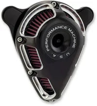 Harley-Davidson Xl 883 C Sportster Custom [1998] - Sidekick Luftfilter-Kit – Oberfläche: Schwarz – Bild 8