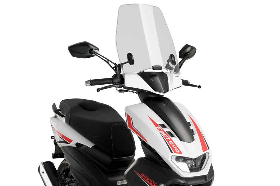 KEEWAY F-ACT EVO 125 IE 4T E5 [2025] – Urban Scooter Screen – Transparent