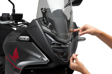 HONDA XL 750 TRANSALP [2024] – Headlight protection Adhere – Transparent - 0