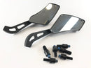 Mirror set pair with M8 and M10 adapter without E-mark-1